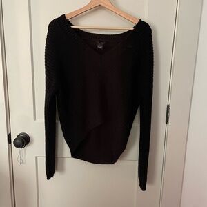 Rue21 Classic Black V-Neck Sweater